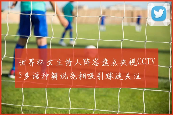 世界杯女主持人阵容盘点央视CCTV5多语种解说亮相吸引球迷关注